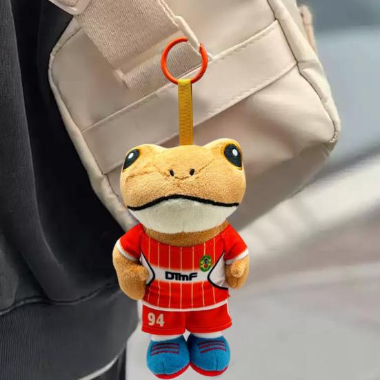 Plush Keychain Toy Soft Stuffed Animal with Clip Cute Collectible Doll for Bags Phone