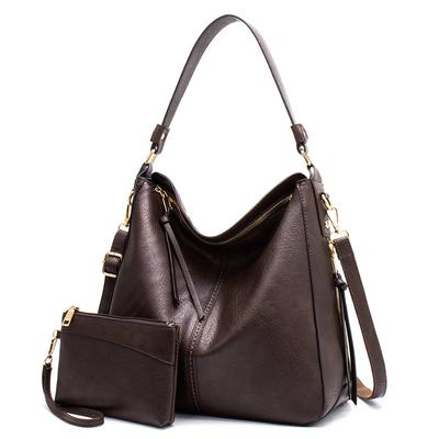 Leather Bag for Women Fashion Leisure Shoulder Bags Vintage Large Capacity Tote Bag