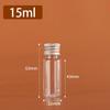 5Ml-500Ml Plastic Bottle Aluminum Cap Transparent Empty Bottle Lotion Sample Cosmetic Dispensing Bottles For Travel