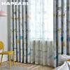 1PC NAPEARL 70-80% Blackout wydrukowano Cartoon wzór zwierzęcy spersonalizowane przezroczyste zasłony do sypialni salon Home Decor