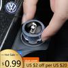 För VOLKSWAGEN VW Bil Cigarettändare Lock DammTät Dekoration Hätta För Volkswagen Rline Tiguan CC Passat Golf Polo Touareg T