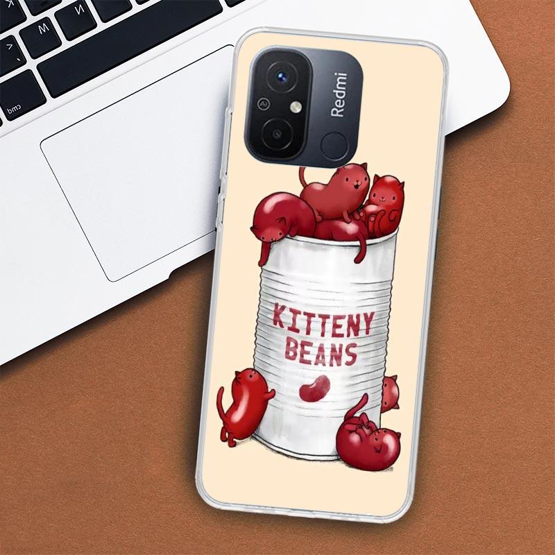 

Cute Cartoon Food Poster Phone Case For Xiaomi Redmi 12 13 12C 13C 14C 10 10C 10A 9 9C 9A 9T 8A 8 7A 7 6A 6 Pro K80 K70 K60 K40 Redmi 12C