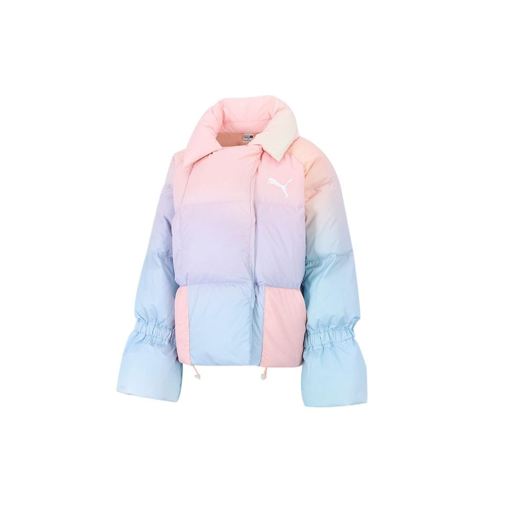 PUMA Gradient Loose Warm Down Jacket Winter Women's Sky Blue