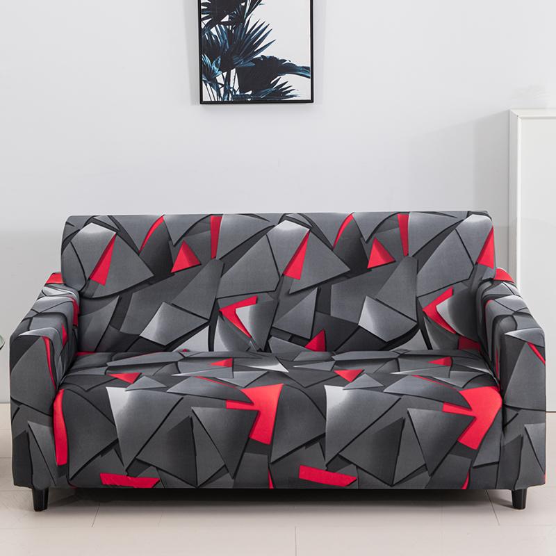 Floral Printing Sofa Cover for Living Room Slipcovers Sofa Cover Cotton Elastic Couch Cover Sofa Towel Chair Protector 1PC