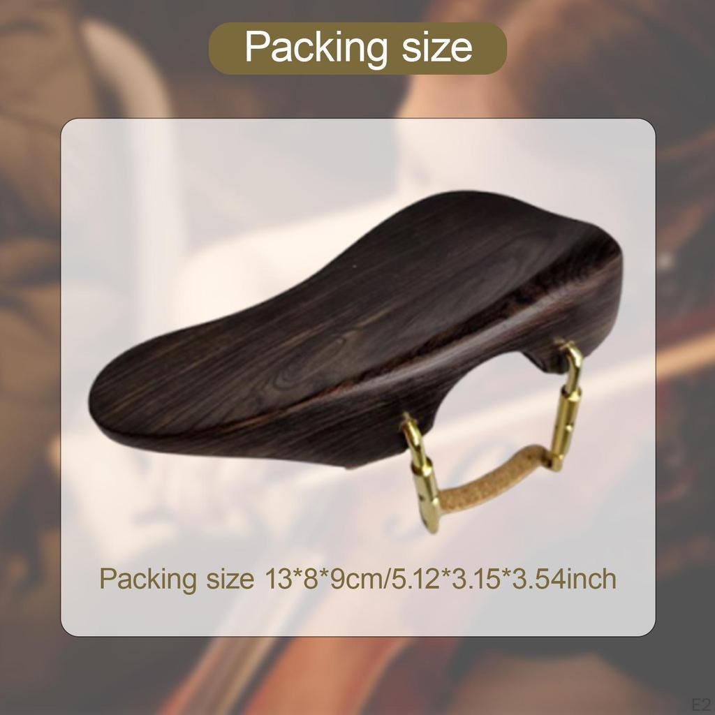 Chinrest Option for 4/4 Violins with Standard Bracket