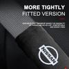 2Pcs Car Seat Shoulder Belt Cover Protector Pad Auto Accessories For Nissan X-Trail T32 T31 Qashqai Tiida Teana Car Styling