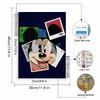 DIY Diamond Painting Funny Mickey Cross Stitch Kit Mosaic Art Diamond Painting Full Circle Diamond Home Decoration