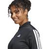 Adidas Essentials Tracksuit Set for Black Size M 3-Stripes Women, (JD5434),