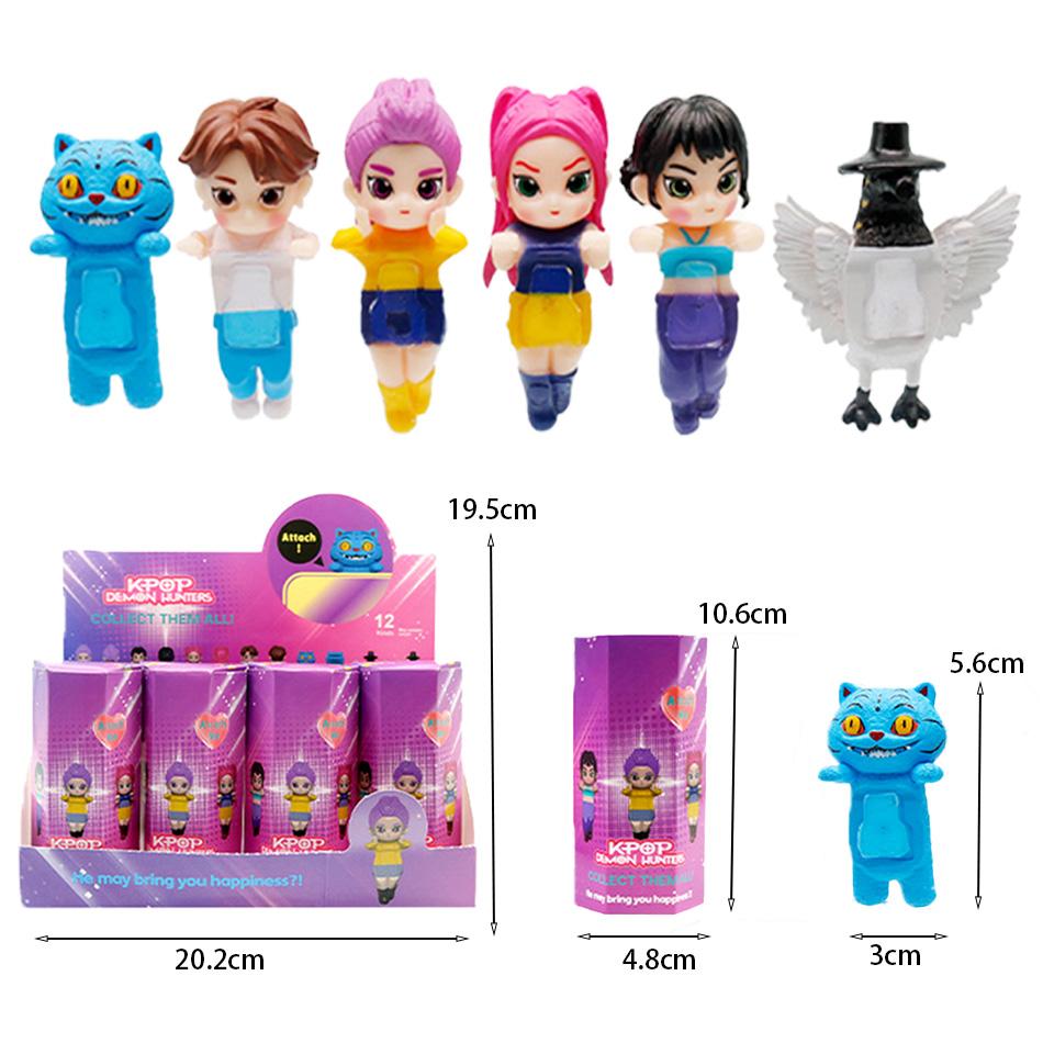 Neue Kpop Dämonenjäger Blind Box Serie Anime Figuren Ornamente Puppen Fans Kinder Geburtstagsgeschenke Zufällige Blind Box Spielzeuge