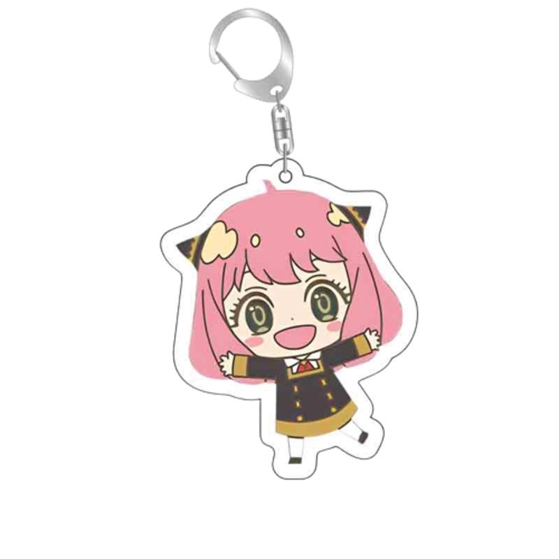 Spy×family Anya Yor Loid Forger Acrylic Keychain Bag Pendant Figure Gift Kid