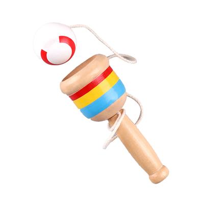 Mini Wood Catch Ball Cup Catch Ball Toys for Traditional Games Competition Program Kindergarten