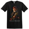 Willie Nelson Country Sänger Gitarre Porträt T-Shirt Vintage Musikfan Tee