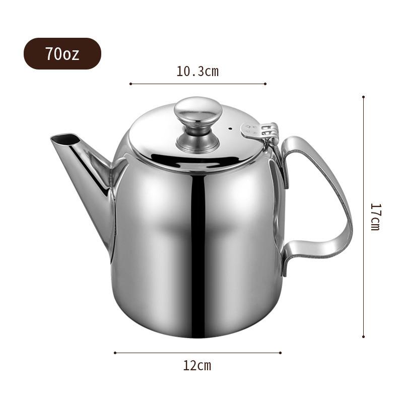 Stainless Steel Cold Water Kettle With Filter For Home And Commercial Use