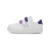 CT60 Comfortable Lightweight Low-Top Walking Shoes Baby Shoes White Purple IVCT60RP