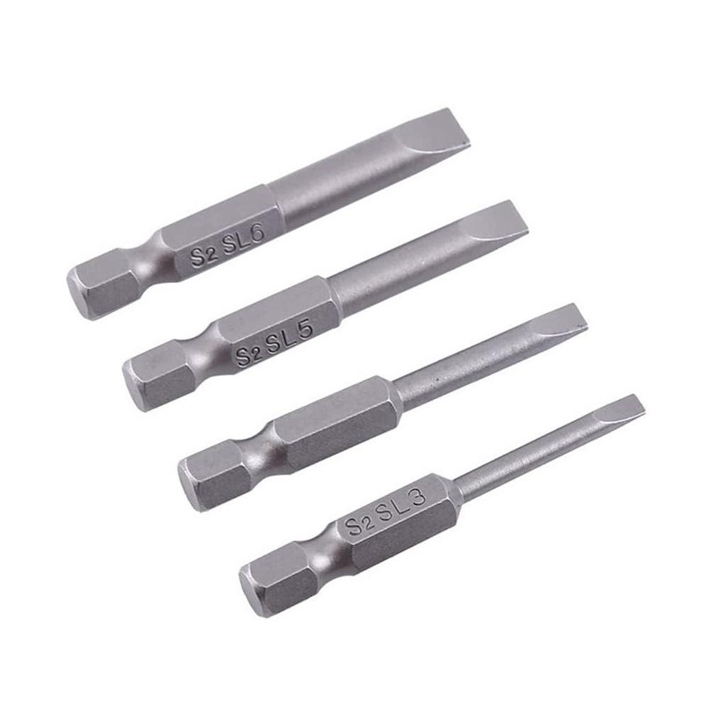 Screwdriver Bit SL3.0 SL4.0 SL5.0 SL6.0 1/4 Inch Hex Shank High Quality