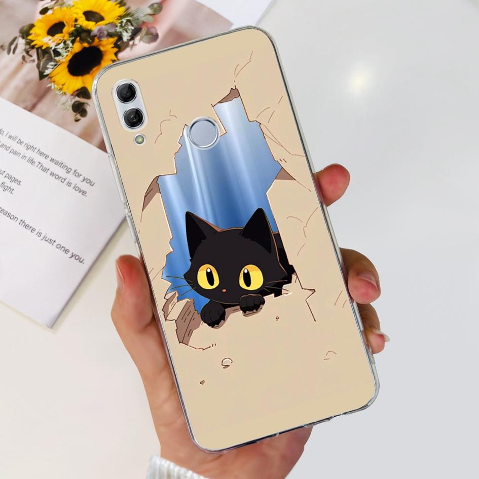Für Honor 10 Lite Hülle HRY-LX1 HRY-LX2 Abdeckung Mode Schmetterling Transparentes Silikon Hüllen Für Honor 10 10i Honor10 Bumper