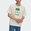 adidas Originals x Disney T-shirt Uni Blanc Crème Imprimé Mike Coupe Ample Unisexe GP3393