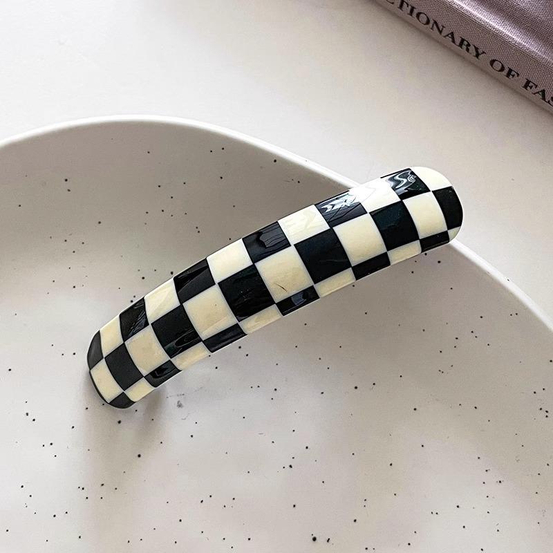 

Элегантные ацетатные заколки для волос однотонные геометрические зажимы для волос простые шпильки женские аксессуары для волос