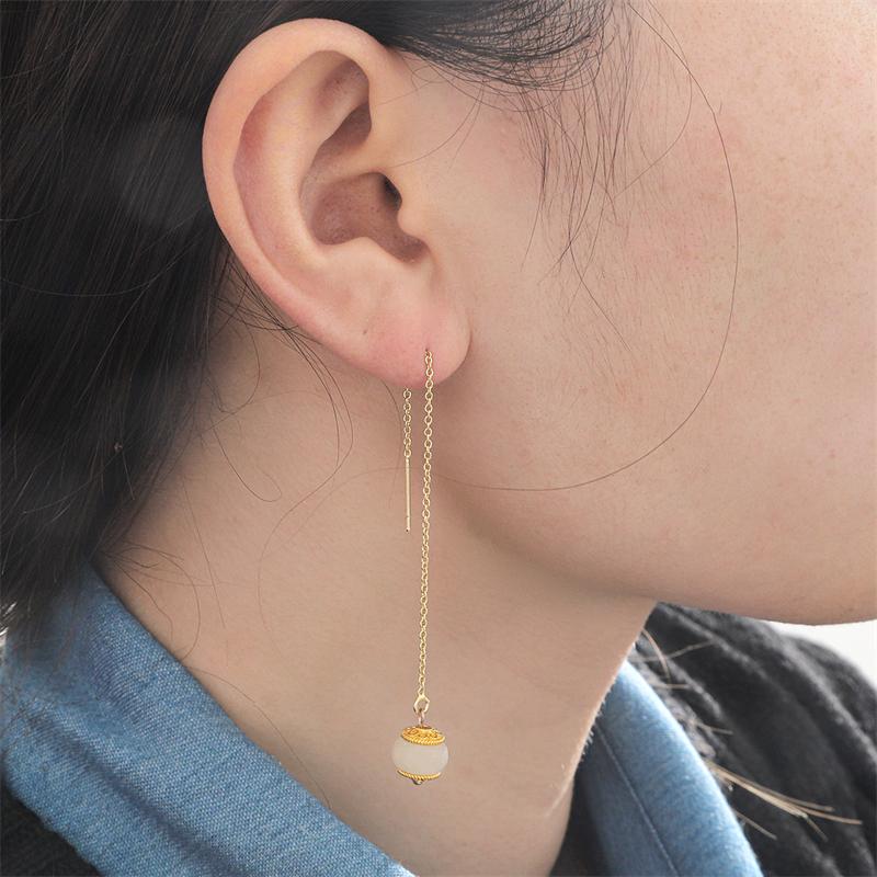 2 szt. Miedziany łańcuszek na naszyjnik DIY bransoletka kolczyki wyroby jubilerskie akcesoria rzemieślnicze