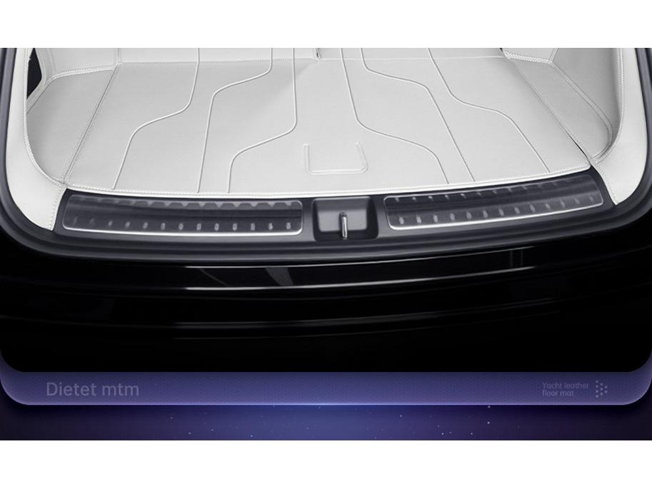 Galaxy M9 Trunk Mat: Full Coverage Tail Box Mat for 2025 Geely Car Interior.