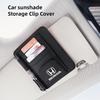 Car Visor Storage Bag ID Card Glasses Organized Clip For Honda Civic Accord Fit Jazz Pilot CRV Odyssey Passport City Shuttle HRV