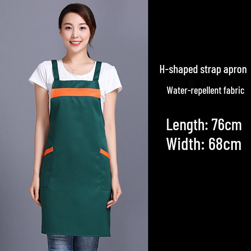 Unisex Waterproof Catering Apron - Oil-Proof, Lightweight, Summer Style