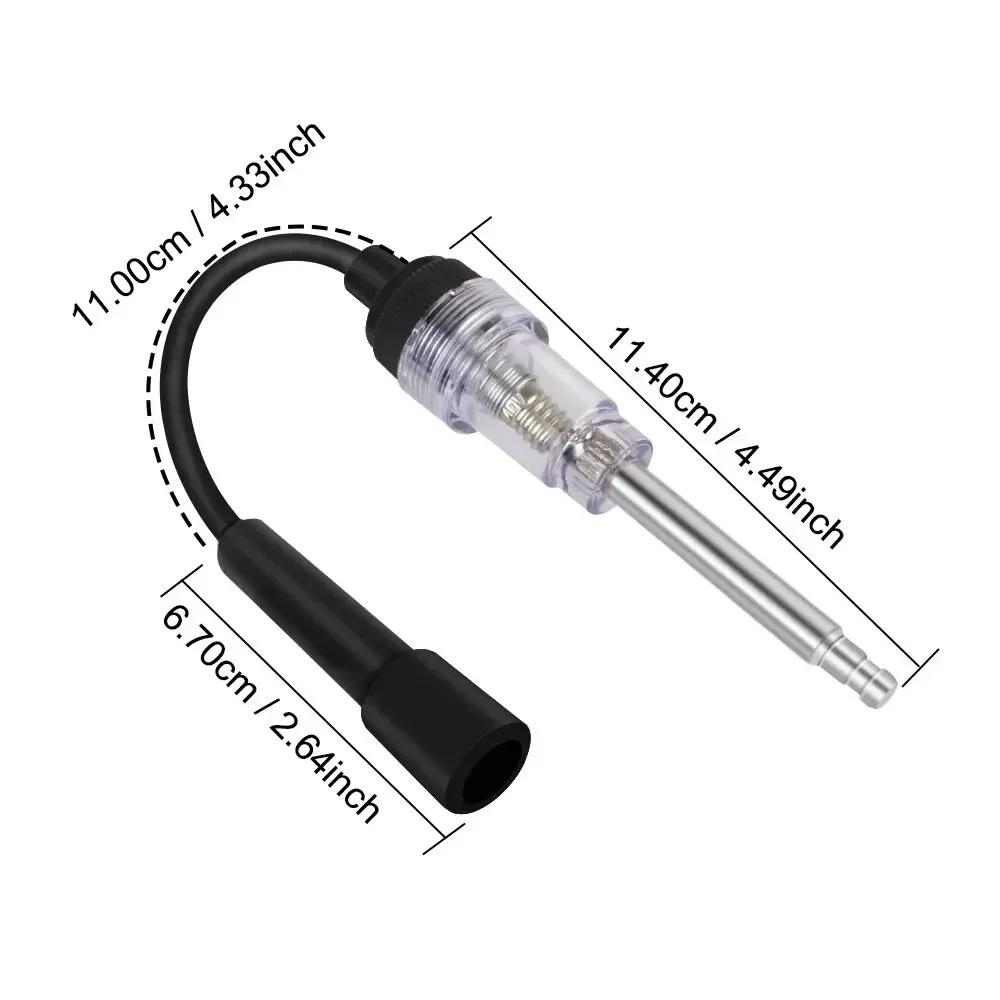 Car Plug Tester Ignition System Coil Engine Inline Autos Diagnostic Test Tool In-Line Igniton Spark Tester Wire Spark Test