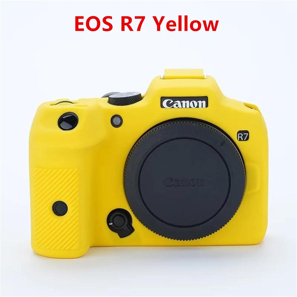 Soft Silicone Armor Camera Body Case For Canon EOS R10 R50 R100 R5 R6 R6II R7 R8 RP Protective Rubber Cover