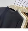 Women's Slim Fit Fleece-Lined Stand Collar Shirt, Brushed Thin Fleece, Long-Sleeve T-Shirt, Autumn/Winter 2025