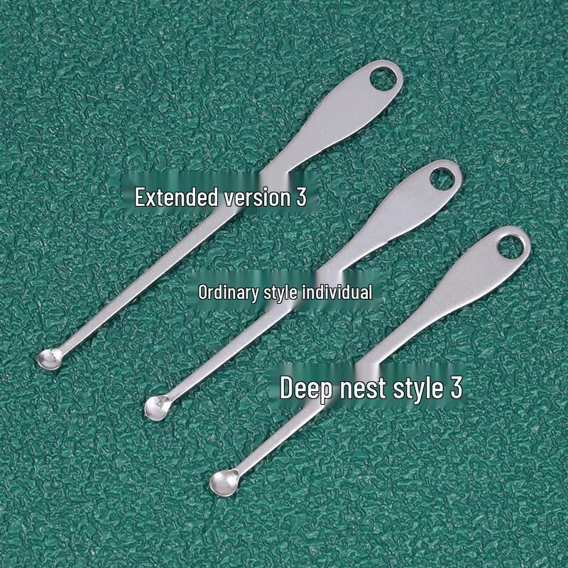 LIEI Luminous Stainless Steel Ear Spoon Set