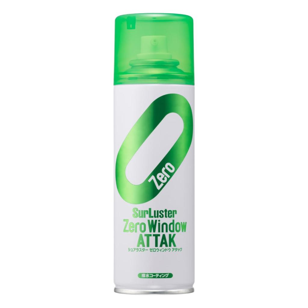 SurLuster Zero Window for Rainy Water Easy Window Coating for Car Windshields and No Drying Can Be Used Even In Wet Attack, 180ml, Days,
