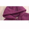 Velvet Fleece Hoodie Women's Thickened Loose Zipper Cardigan Outerwear Autumn Winter Casual Streetwear