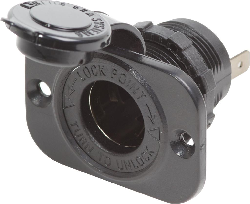 Blue Sea - 1011-BSS 12VDC Dash Socket (1EA)