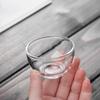 Heat-Resistant Glass Kung Fu Teacups (70ml, Set of 6)