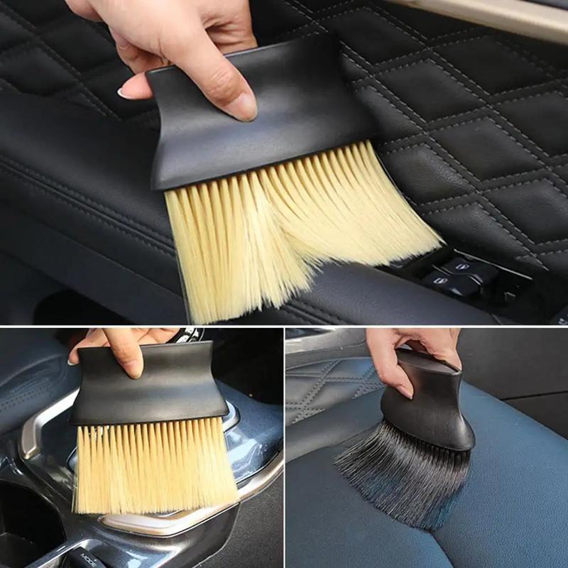 Auto Interior Dust Brush Car Cleaning Brushes Soft Bristles Detailing Brush Dusting Tool for Car Dashboard Air Conditioner Vents