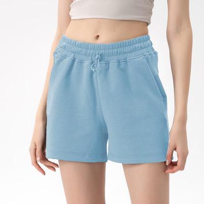 Damen Quick-Dry Locker sitzende Yoga-Capris mit Kordelzug