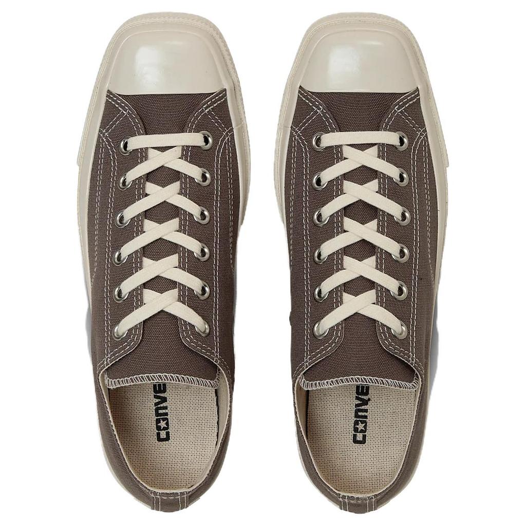 Converse All Star Squaretoe Ox Versatile Comfortable Durable Low Top Canvas Shoes Unisex Sneakers Gray-Brown 31316152