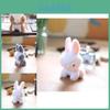 Adorable Plush Bunny Keychain Soft Stuffed Animal Toy Cute Rabbit Bag Charm
