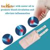 2Pcs Castor Oil Pack Wrap - Washable, Reusable, Castor Oil Compress Pad with Adjustable Elastic Strap