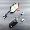 Aluminum Universal 8mm 10mm Motorcycle Handlebar Rear View Mirrors Anti-glare Mirror for Honda Yamaha Suzuki Scooter