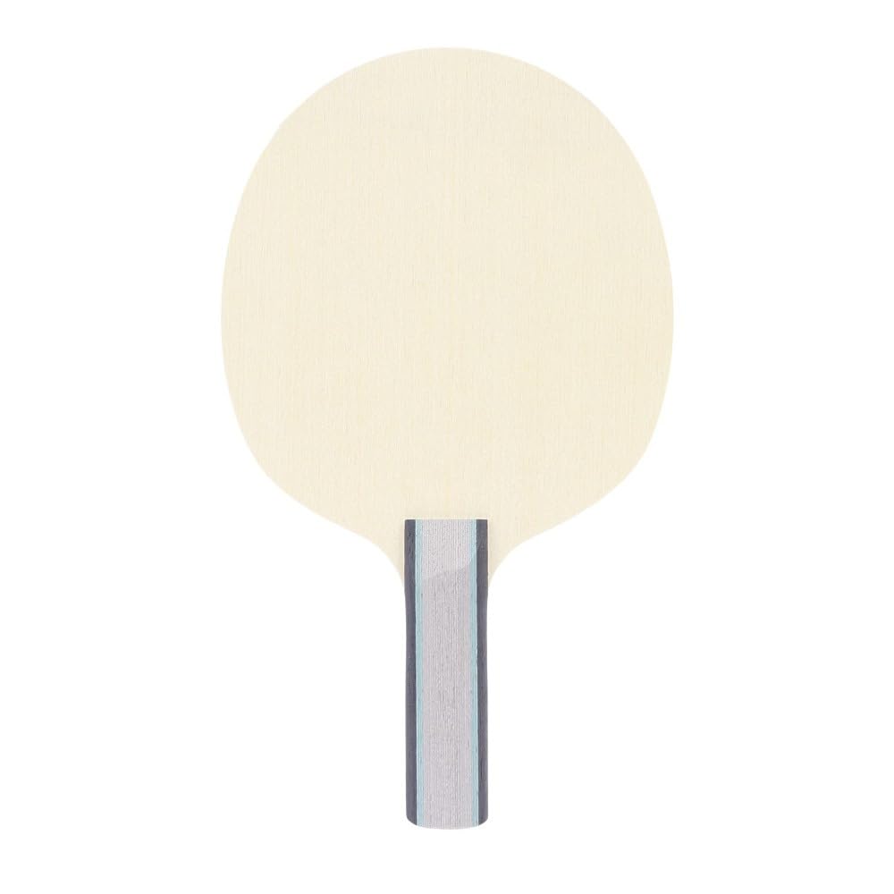 TSP Award Table Tennis Straight 022435 All-Round Racket, Shakehand, Offensive, 5-Ply Wood,