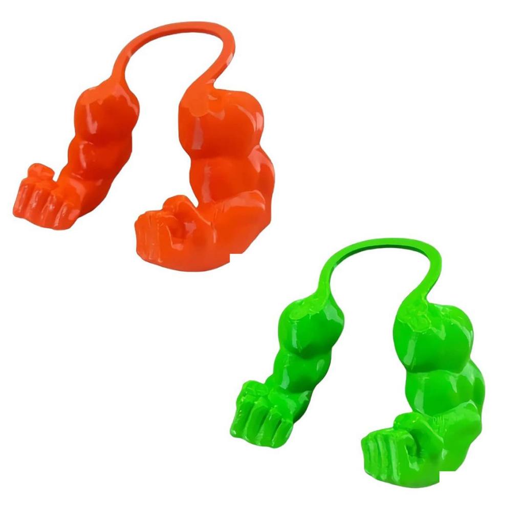 Cat Muscle Arm 3D Printed Superhero Cosplay Cat Neck Arm with Muscle for Kitten Cat Halloween Costume Accessories