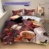 3pcs Coco Vibrant Movie Characters Bedding Set, Includes Quilt Cover and Pillowcases, Suitable for All Seasons, Machine Washable, Ideal Gift