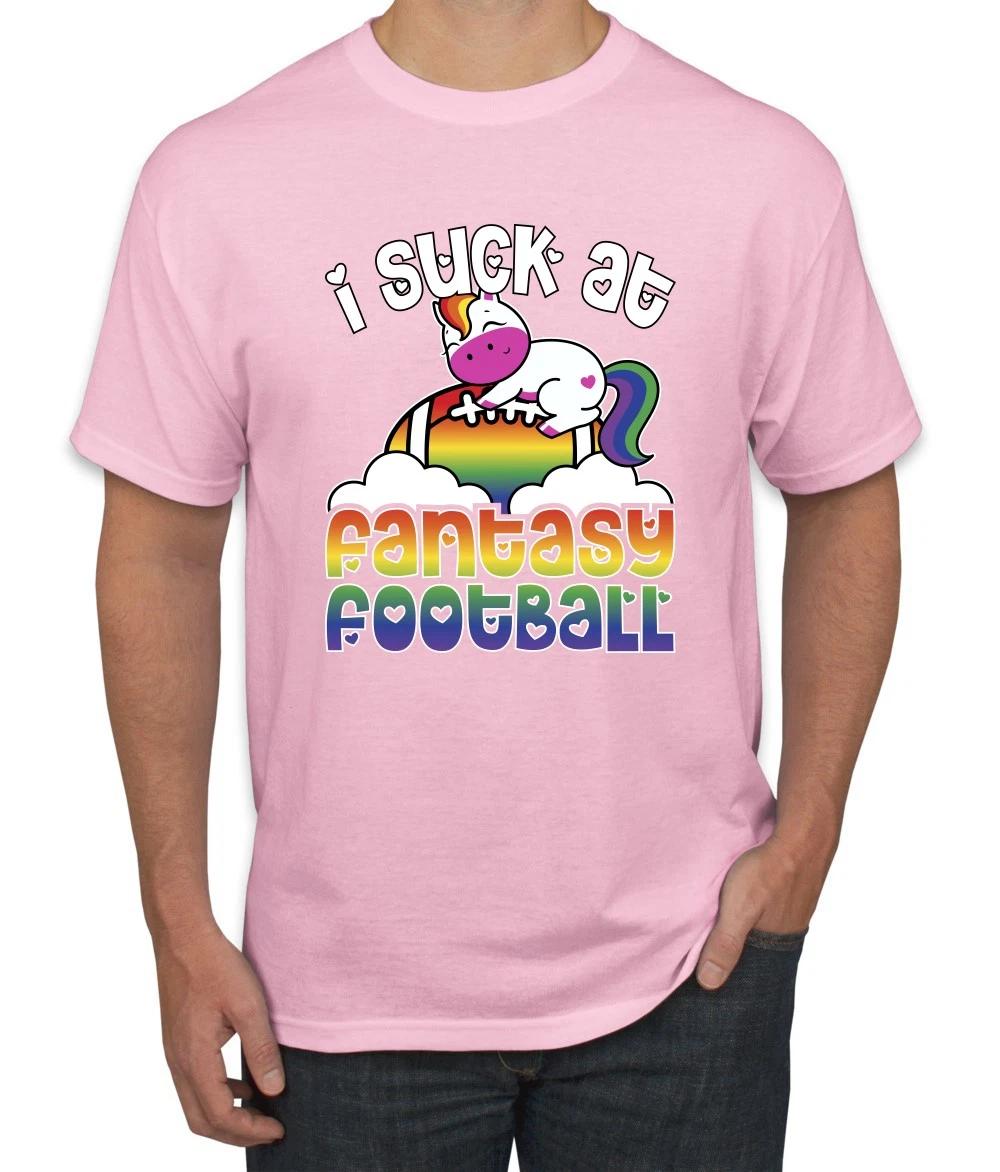 I Suck At Fantasy Football Punishment Funny Sport Men s T- Shirt 3XL
