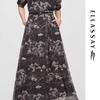 Chinese Style Ink Wash A-line Skirt