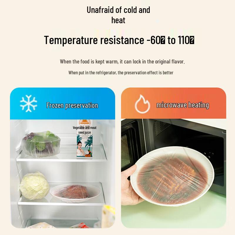 Miaojie Disposable Food Wrap Covers