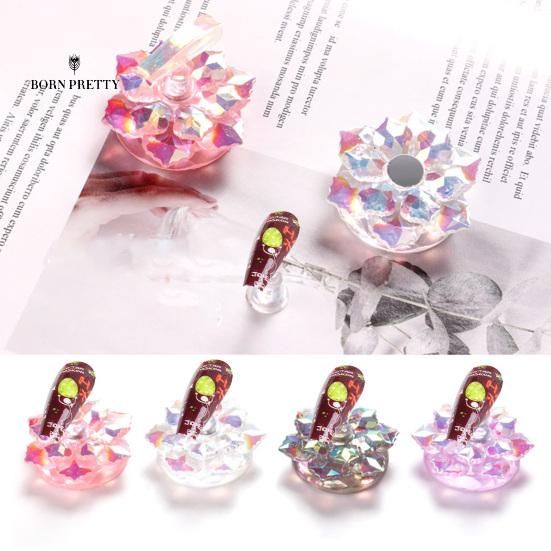 

Декоративный дисплей ногтей Украшения Держатель Износостойкий Быстрый монтаж Гибкий