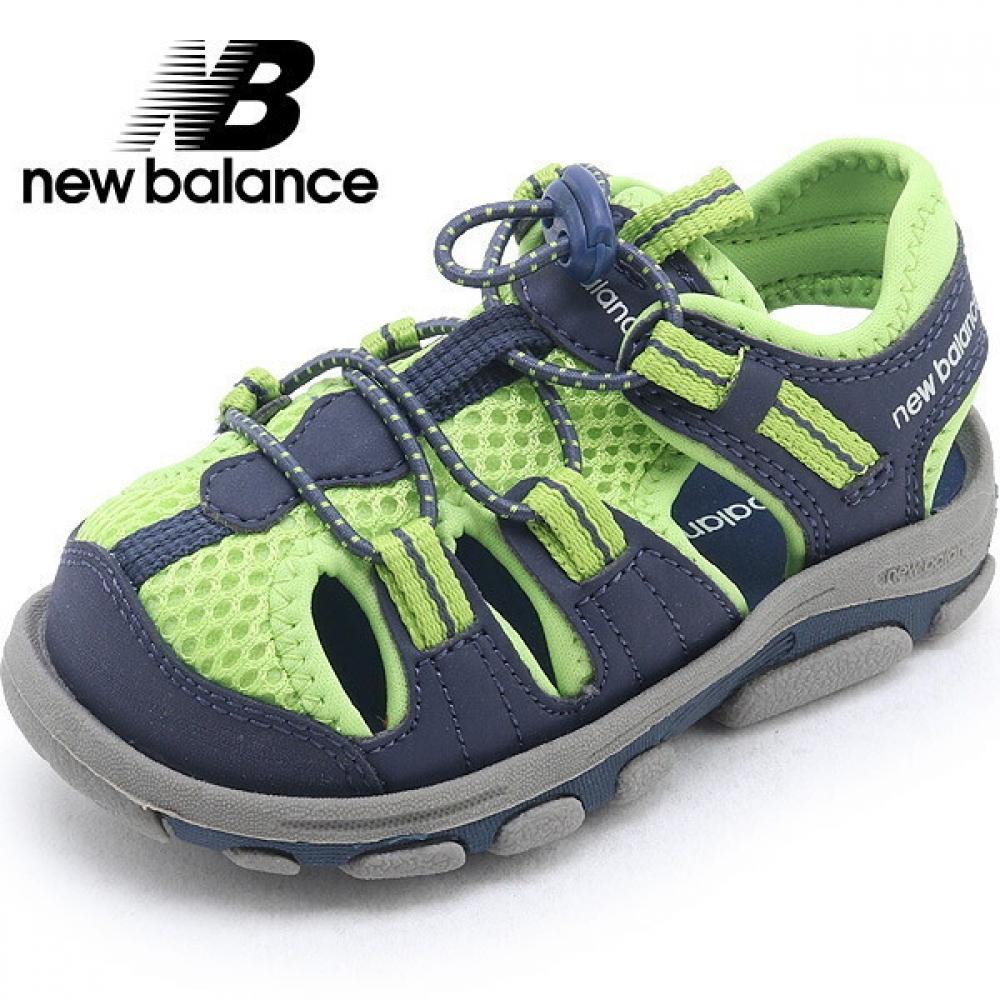

New Balance Half Club Kids Sandals Navy Green 130