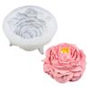 Large Peony Scented Candle & Soap Mold - DIY Home Decor Silicone Mold