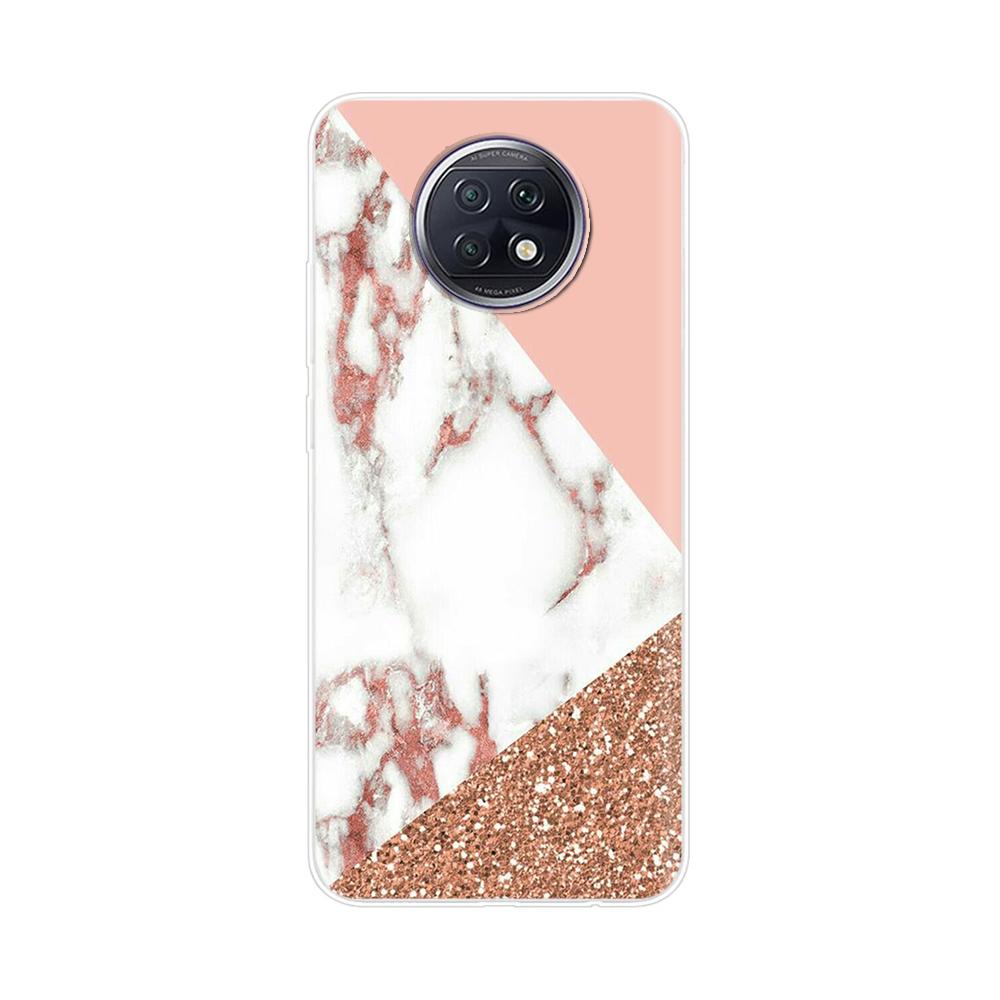 Fashion TPU Phone Case For Xiaomi Redmi Note 9T Soft Silicone Painting Case for Redmi Note 9T 5G Case Note9T 9 T coque flower